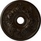 Ekena Millwork Acanthus Twist Ceiling Medallion (Canopies up to 8 3/8"), 23 5/8"OD x 4 5/8"ID x 1 7/8"P, Bronze CM23ACBZS - alternate 1